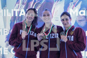 2019-05-25 - terze classificate Duo Libero le ragazze del GS Fiamme Oro - CAMPIONATO ITALIANO ASSOLUTO (DAY 2) - SYNCRO - SWIMMING